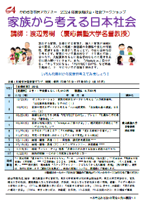 24後期政治・社会WS